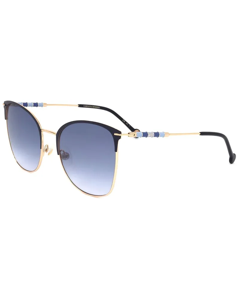 Carolina Herrera New York Women's Fashion 56mm Sunglasses Nocolor