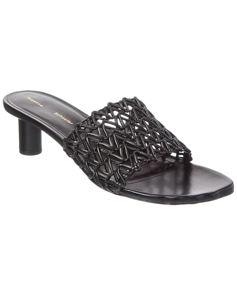 Proenza Schouler Leather Sandal Black