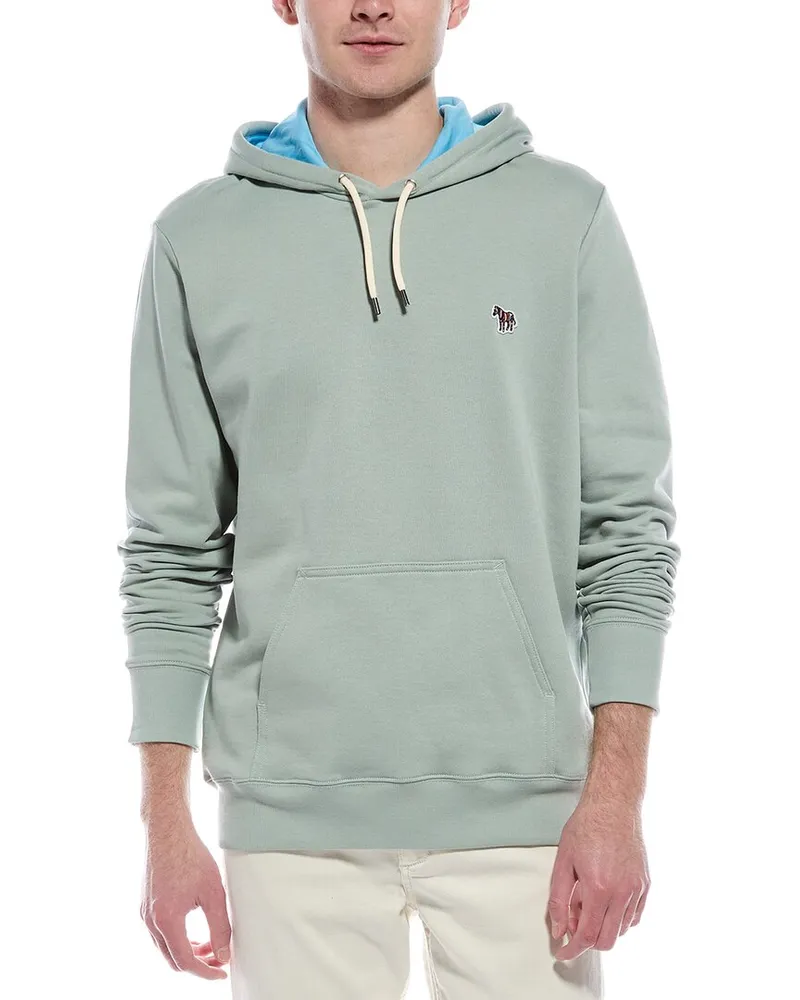Paul Smith Regular Fit Hoodie Green