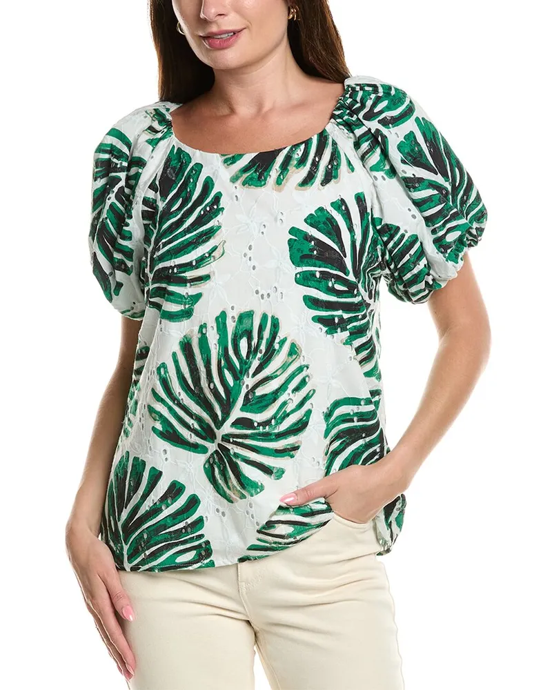 Anne Klein Blouse Green
