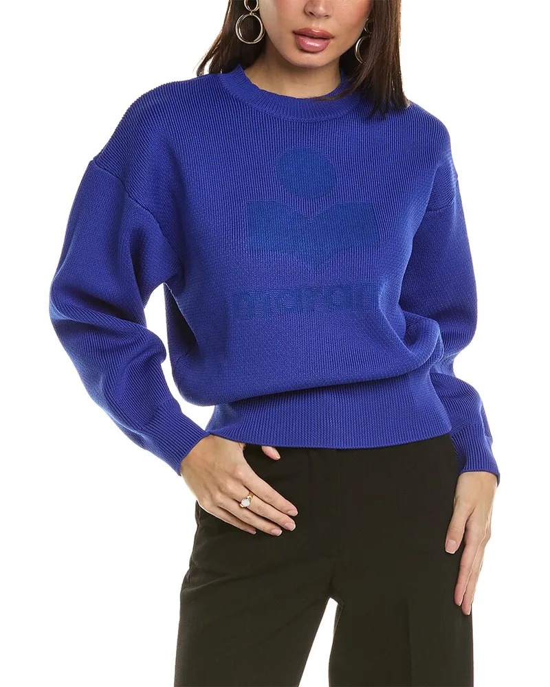 Isabel Marant Isabel Marant Etoile Ailys Wool-Blend Sweater Blue
