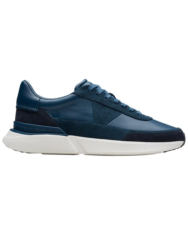 Clarks Craft Pace Leather Sneaker Nocolor
