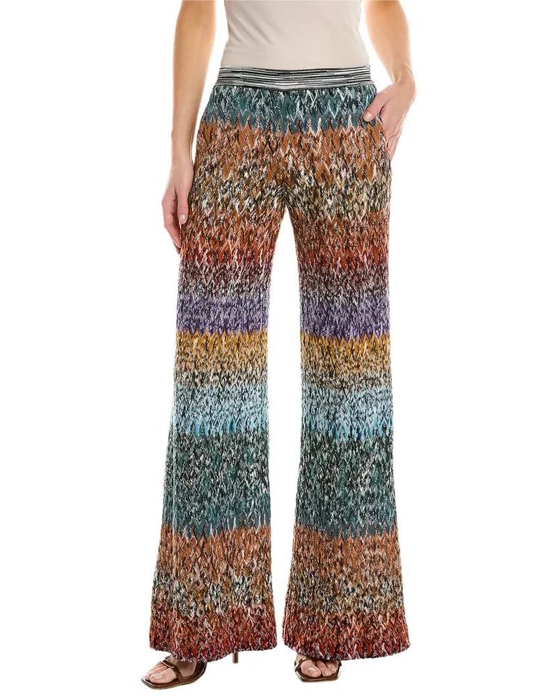 Missoni Wool-Blend Palazzo Pant Nocolor