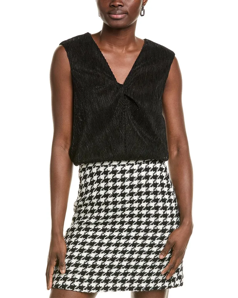 HUGO BOSS Biplissima Top Black