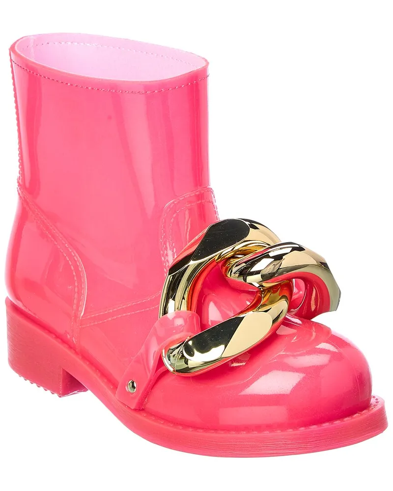 J.W.Anderson Chain Rubber Boot Pink