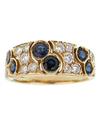 Van Cleef & Arpels 18K 2.07 ct. tw. Diamond & Sapphire Ring (Authentic Pre- Owned Nocolor