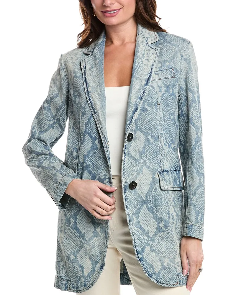 SPORTMAX Aguzze Blazer Blue