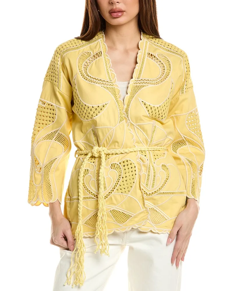 Maje Jacket Yellow