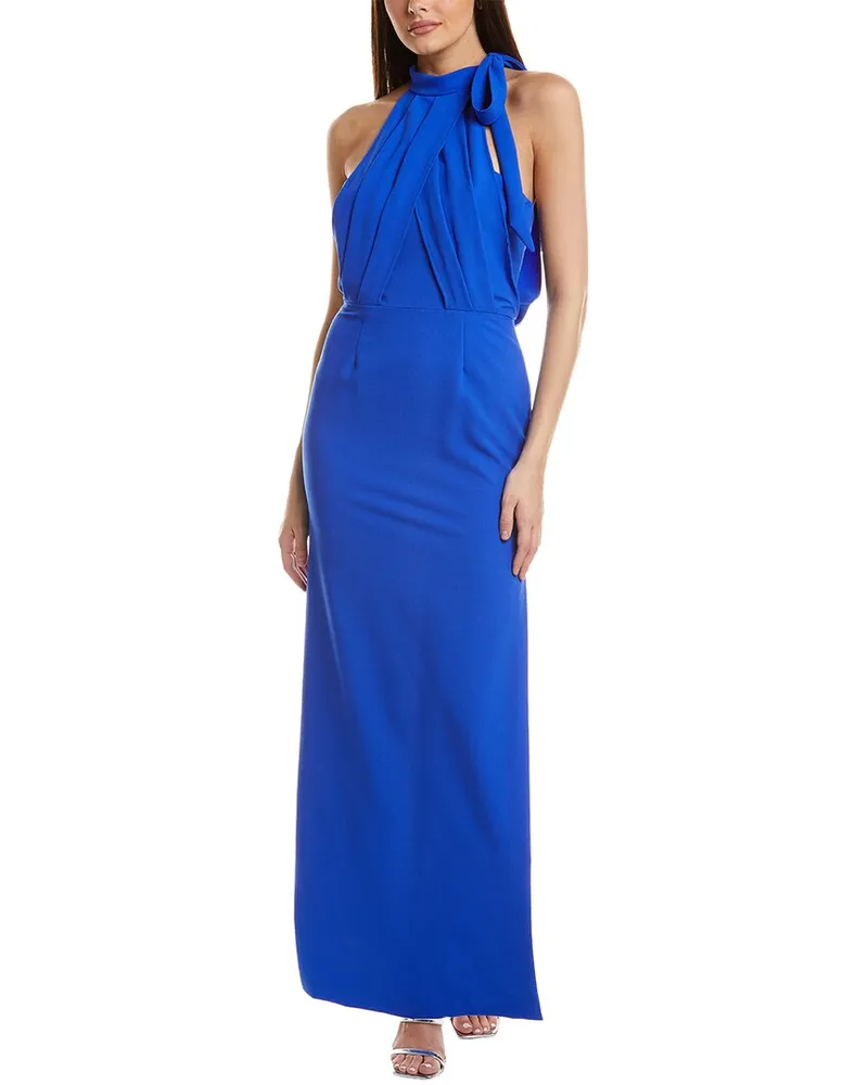 Black Halo Annabeth Gown Blue