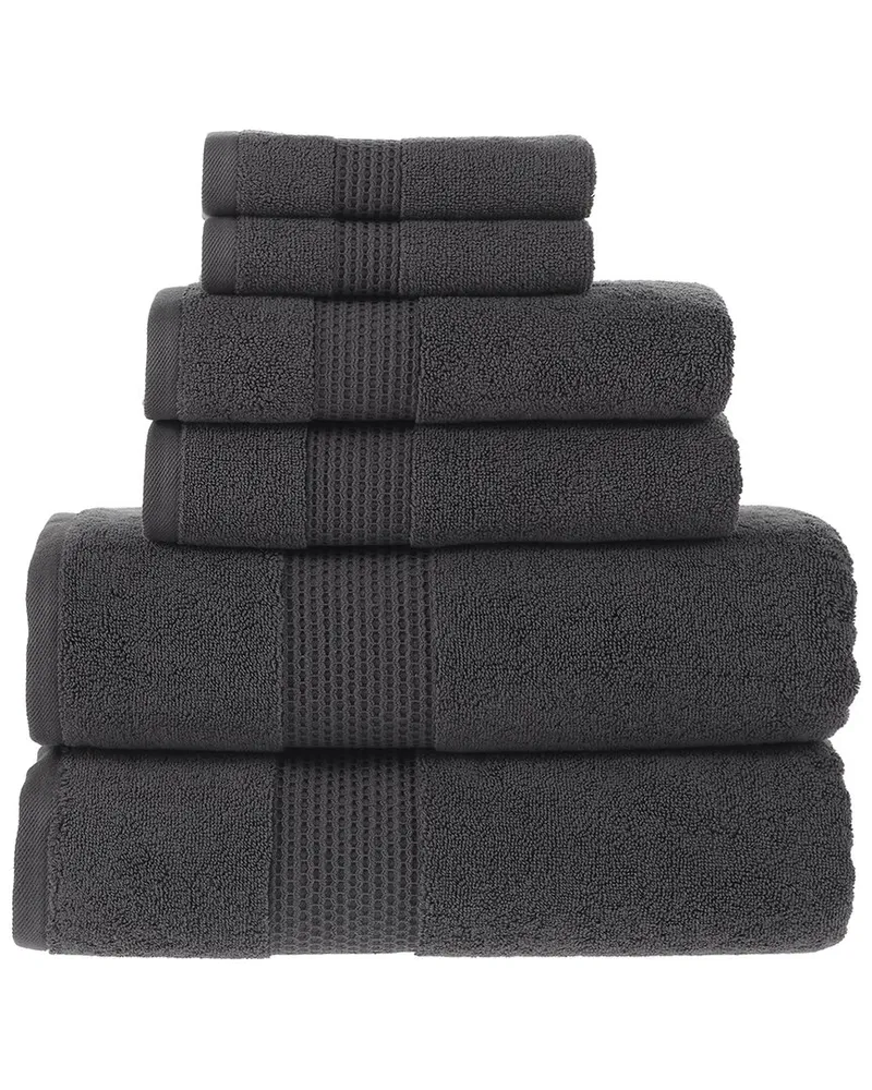 Alexis Antimicrobial Rhapsody Royale 6Pc Towel Set Nocolor