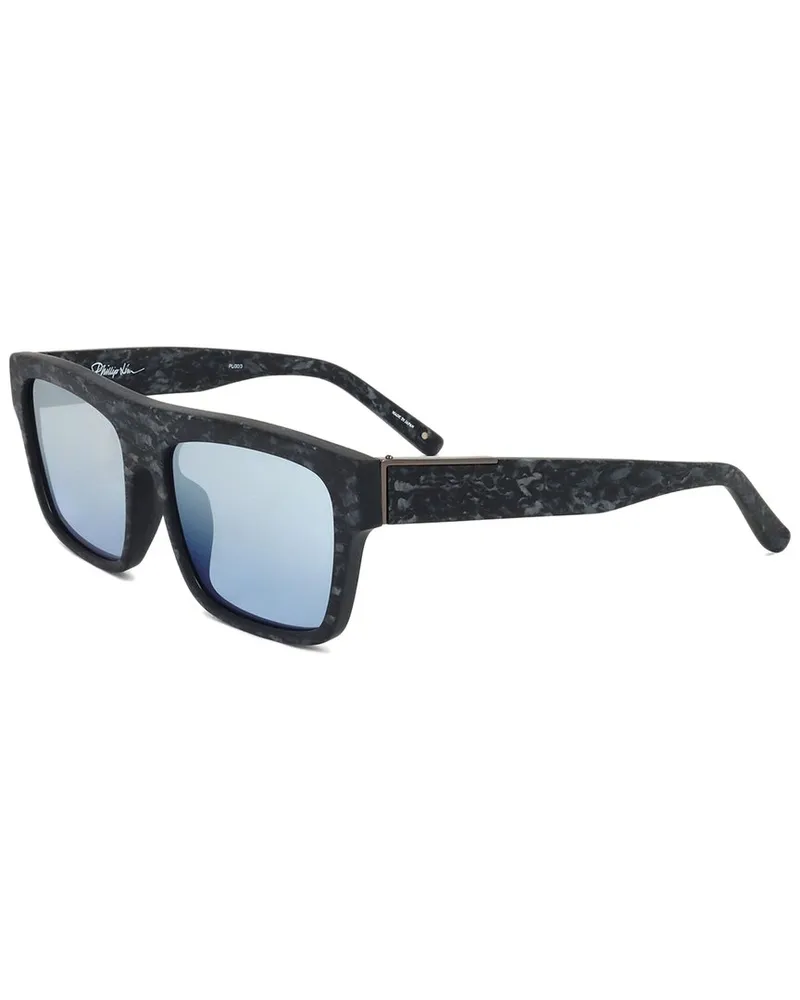 Linda Farrow Phillip Lim by  Men's PL30 57mm Sunglasses Grey