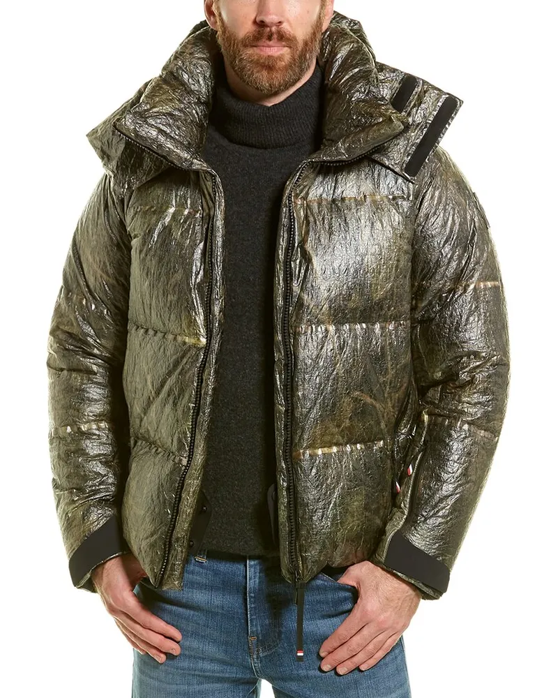 Moncler Puffer Jacket Gold