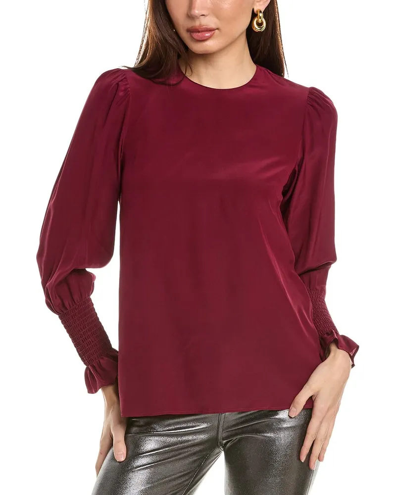 RED Valentino Silk Shirt Red