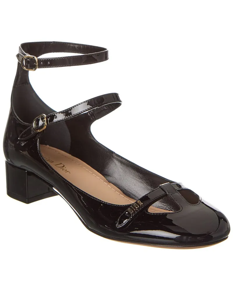 Dior Aime Dior Patent Pump Black