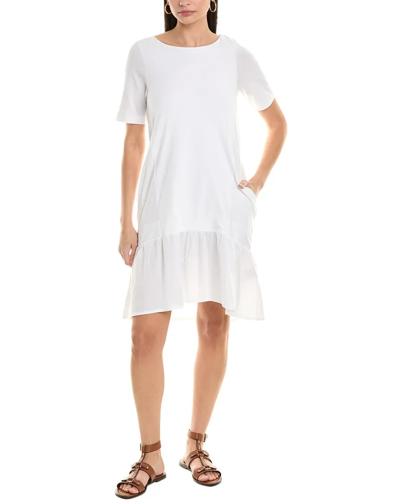 Alpha Studio T-Shirt Dress White