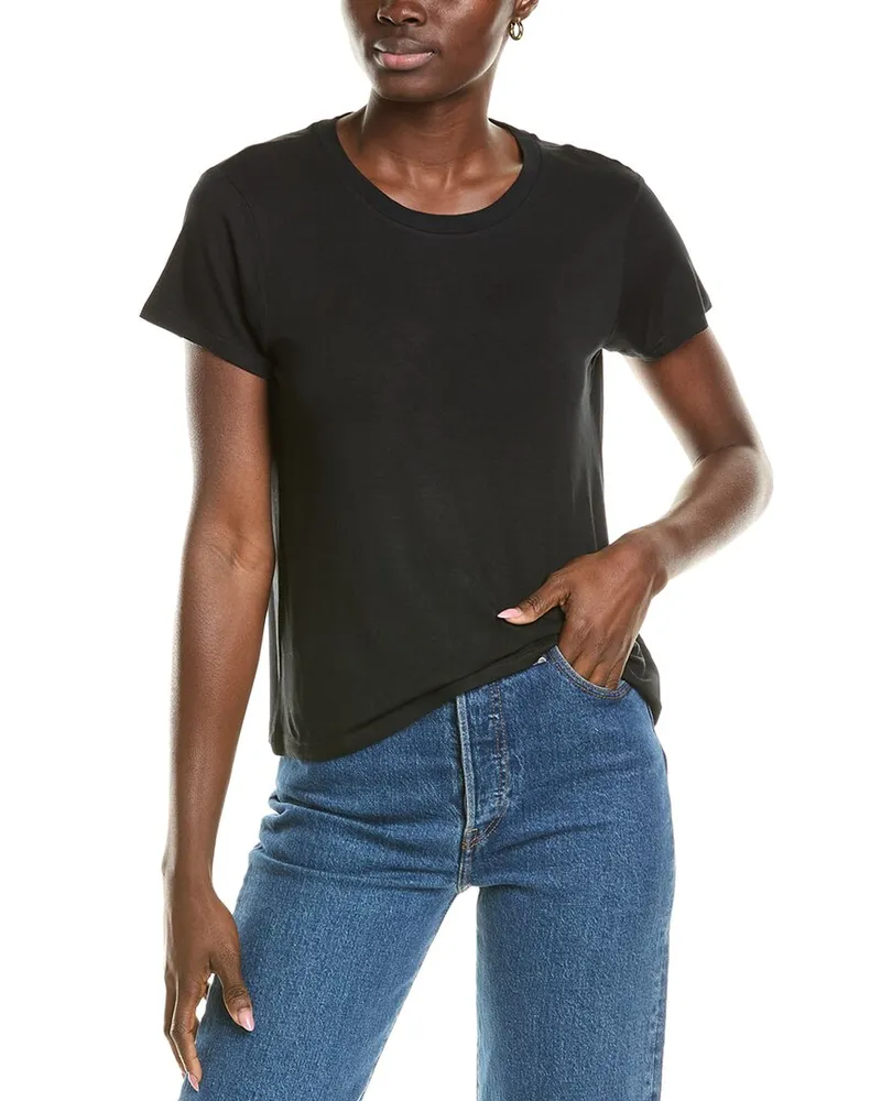Splendid Knit T-Shirt Black