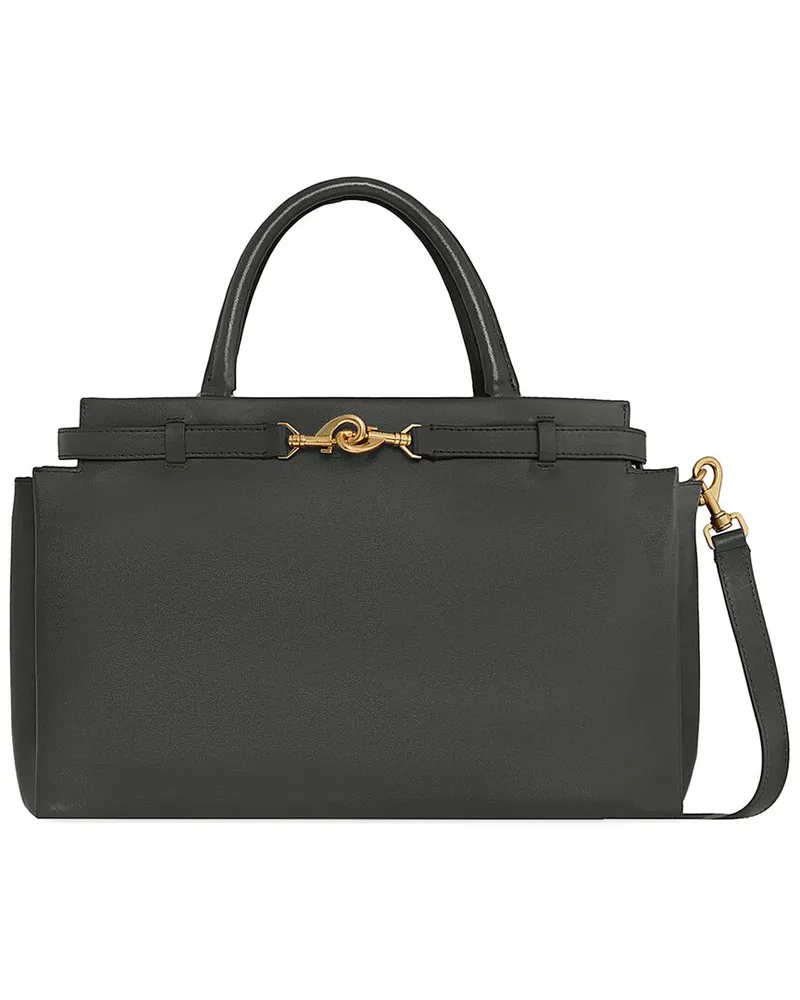 Rebecca Minkoff Insider Leather Shoulder Bag Grey
