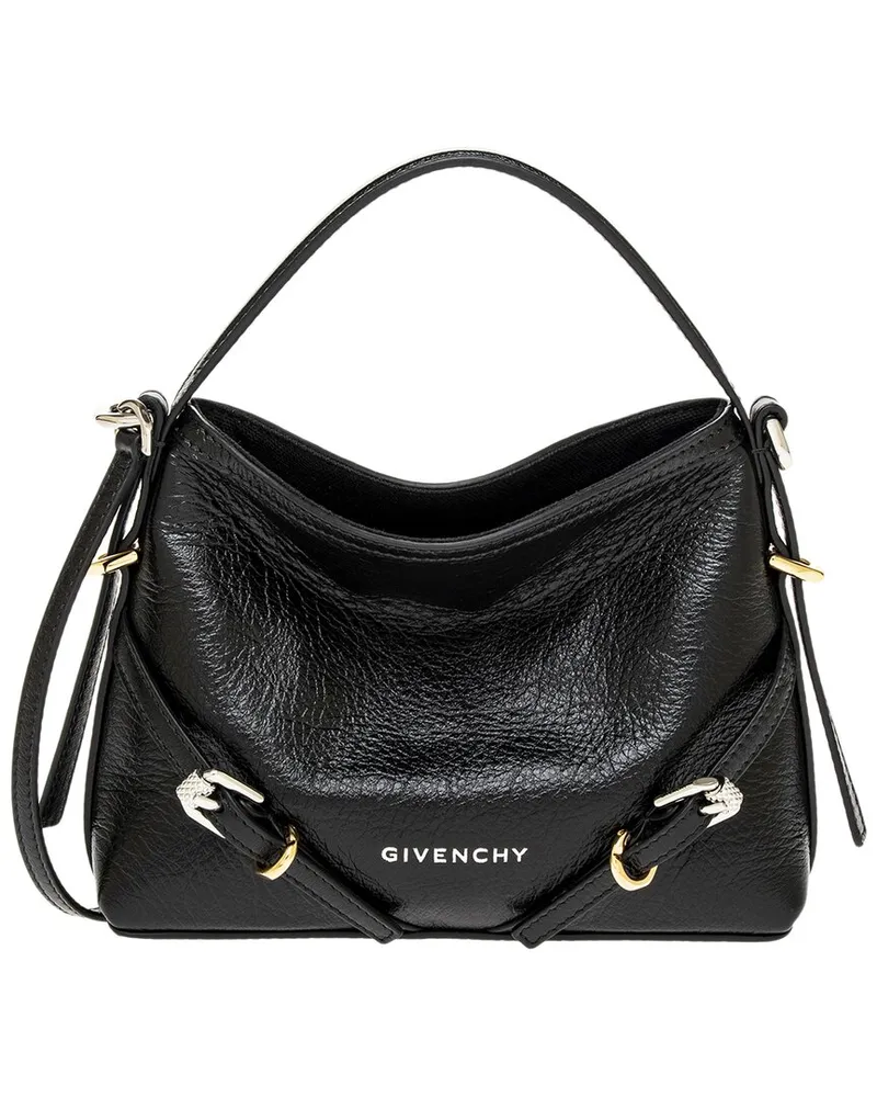 Givenchy Voyou Nano Leather Bag Black