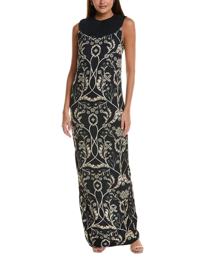 AGUA BENDITA Gema Maxi Dress Blue