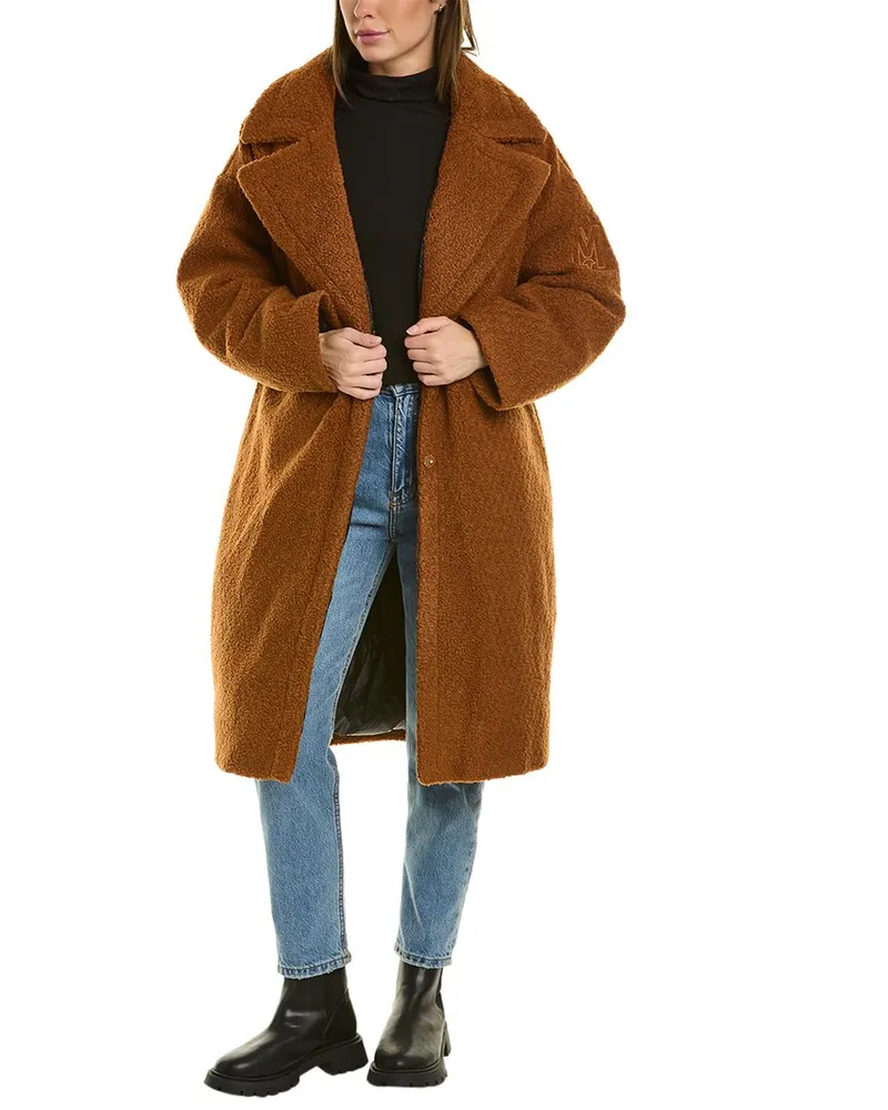 Mackage Emme Teddy Coat Brown