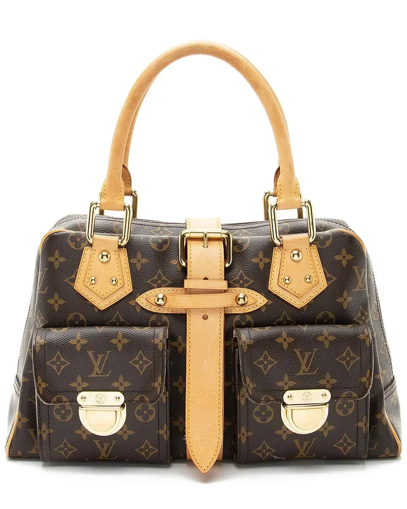 Louis Vuitton Monogram Canvas Manhattan GM (Authentic Pre-Loved Nocolor