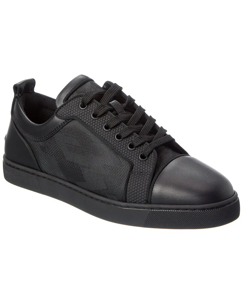 Christian Louboutin Canvas & Leather Sneaker Black