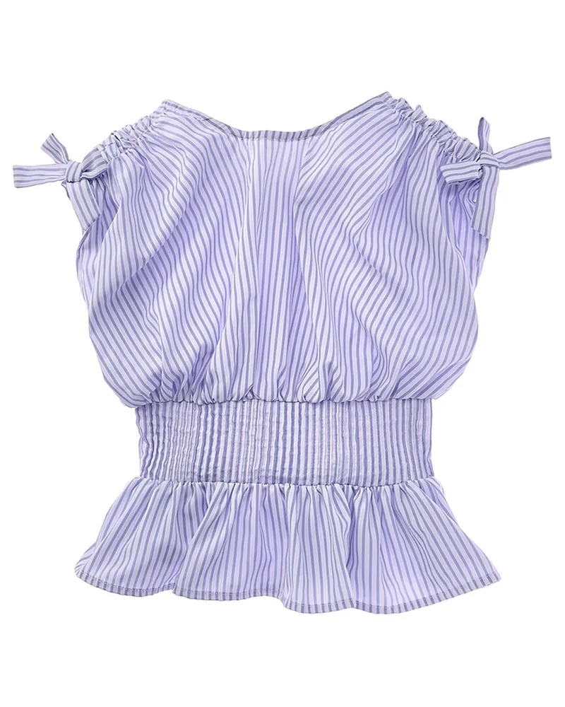 HABITUAL Woven Top Blue