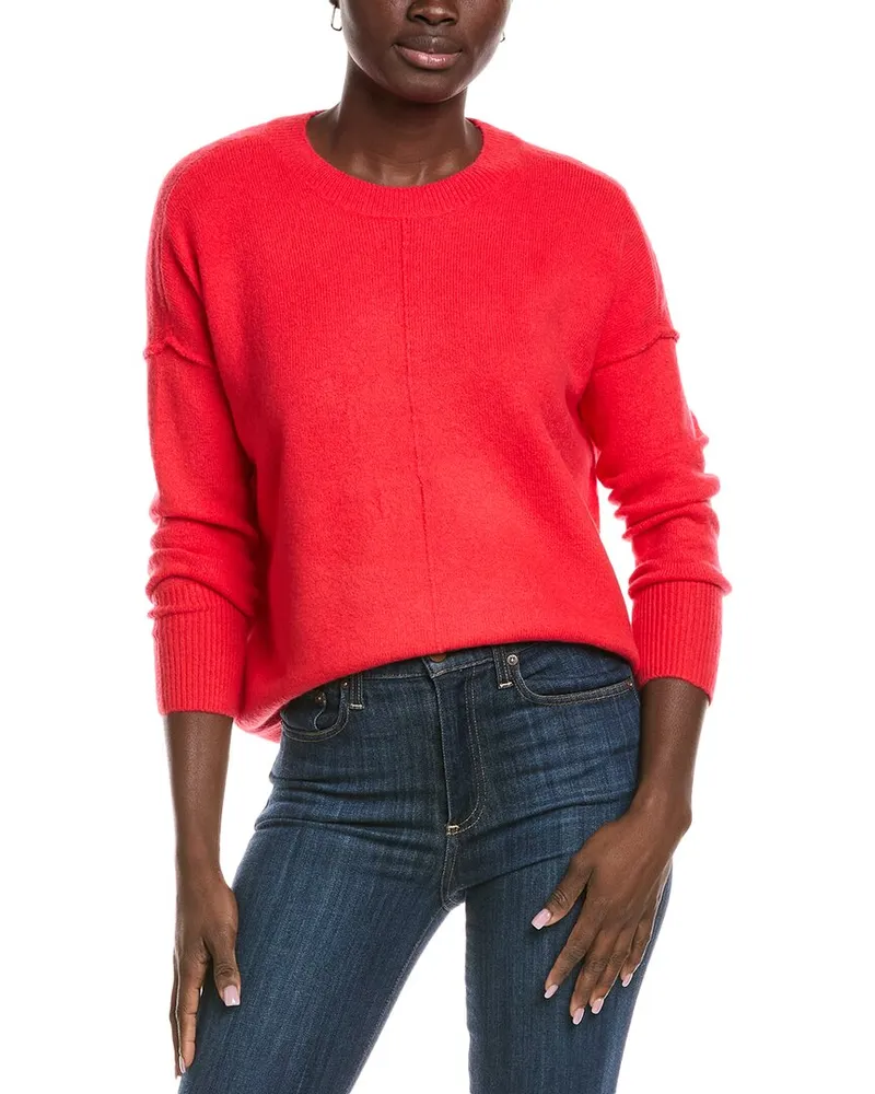 Vince Camuto Cozy Sweater Red
