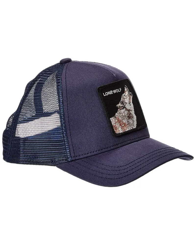 Goorin Bros. The Lone Wolf Trucker Hat Blue