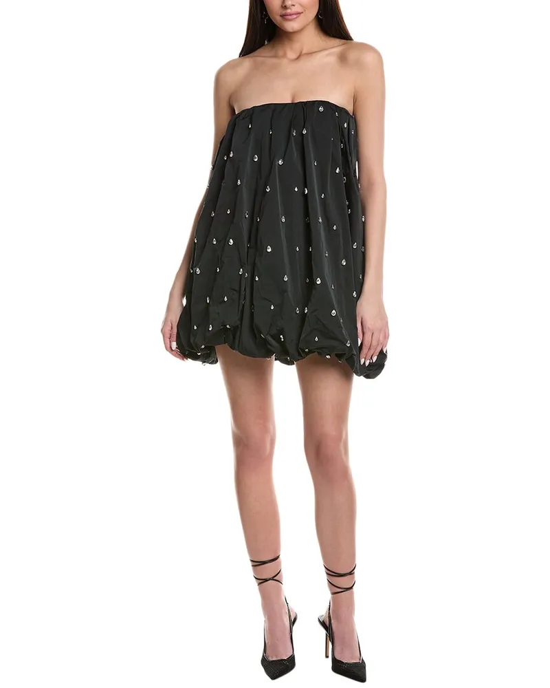 A.L.C. Holly Bubble Mini Dress Black