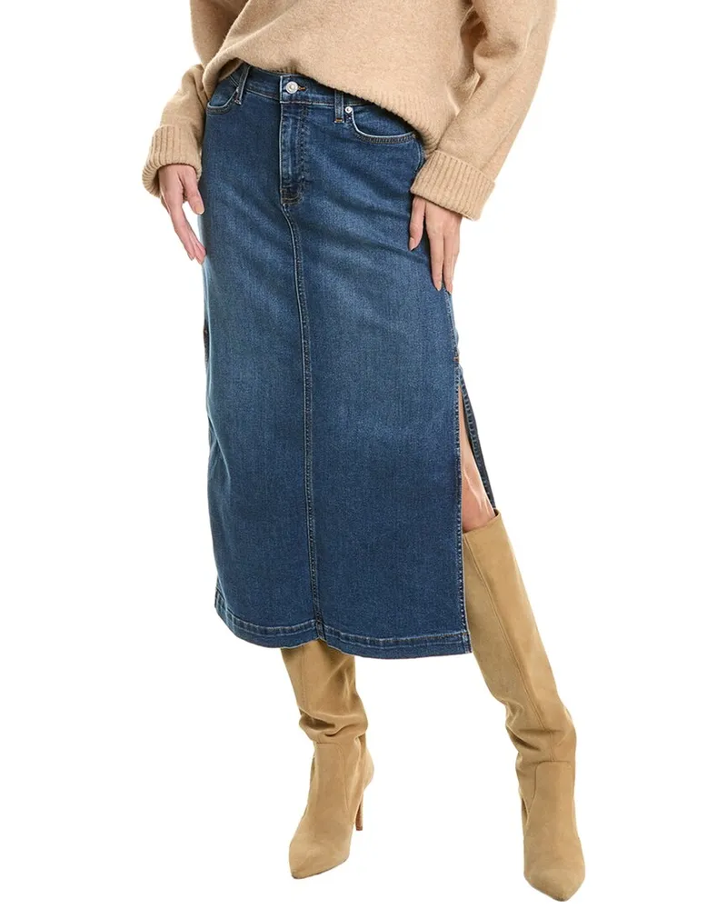 7 for all mankind Midi Skirt Blue