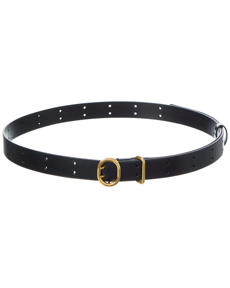 Jil Sander Leather Belt Black