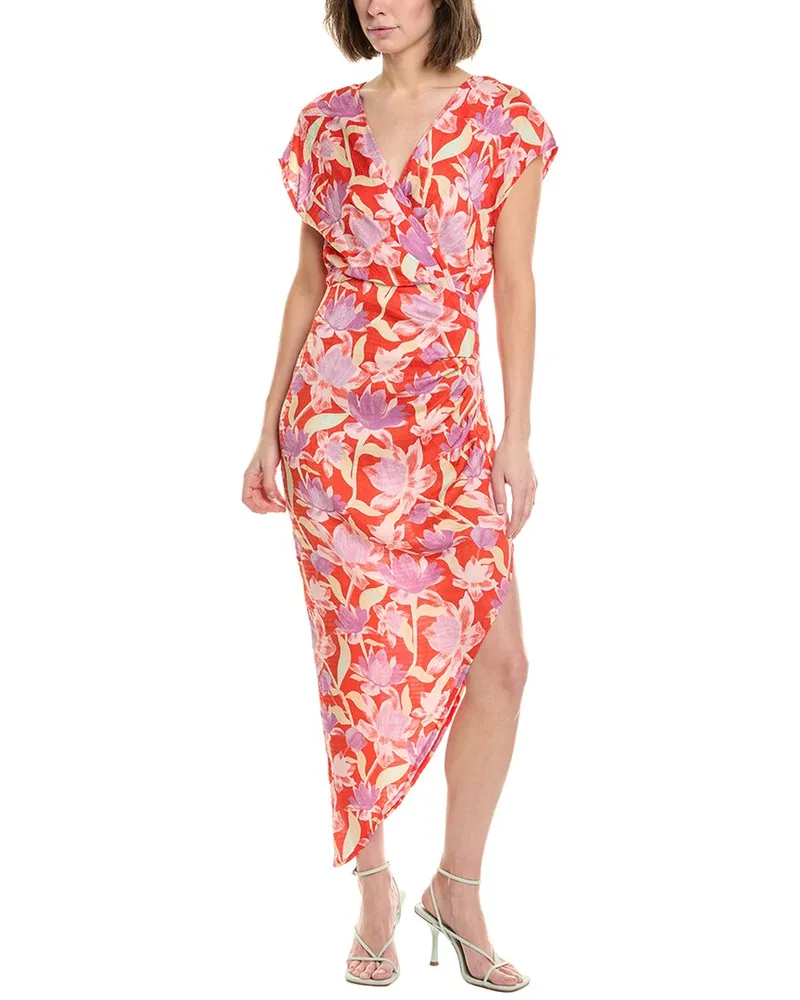 ASTR the Label Rialto Midi Dress Red