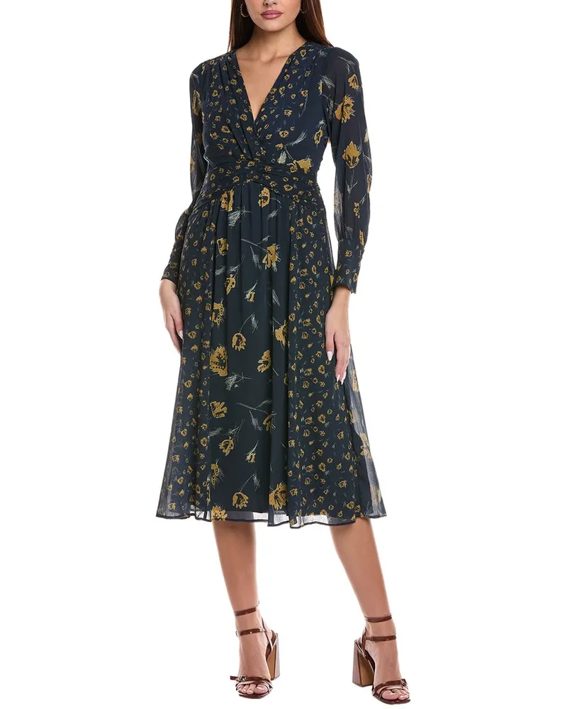 ba&sh Finaya Midi Dress Blue