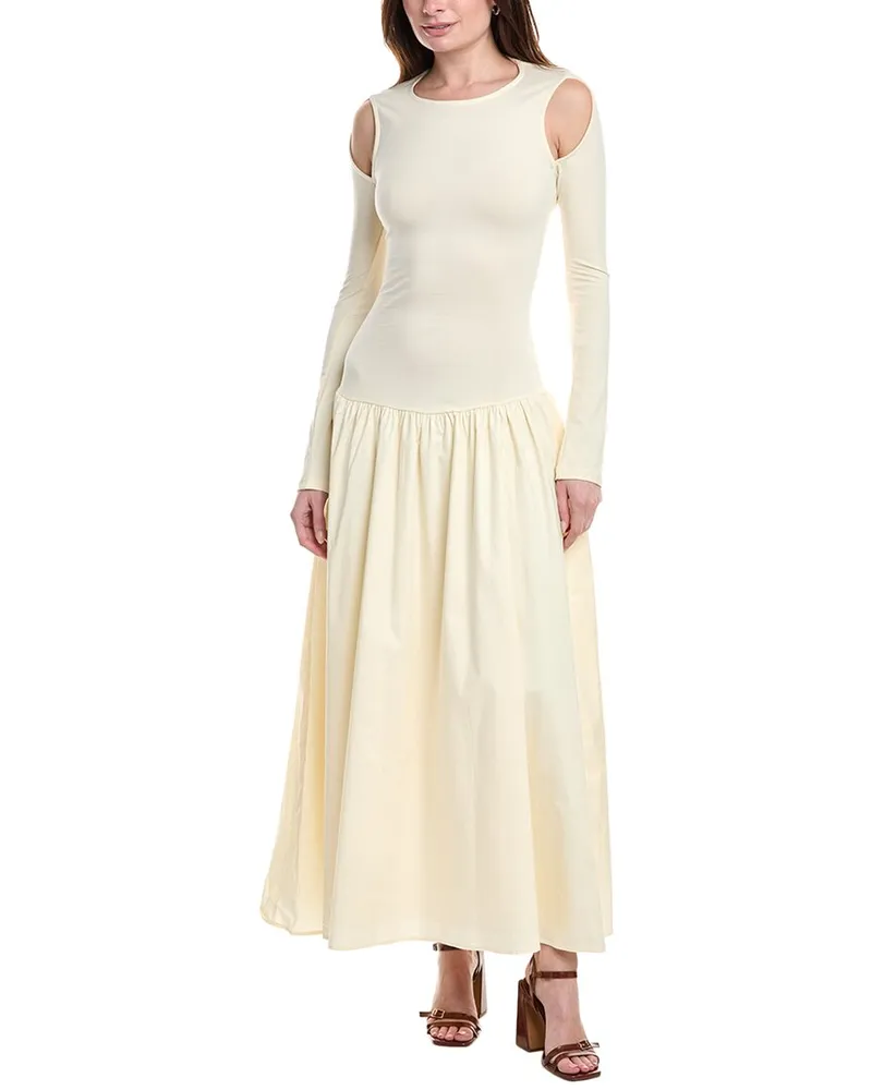 WeWoreWhat Drop-Waist Maxi Dress White