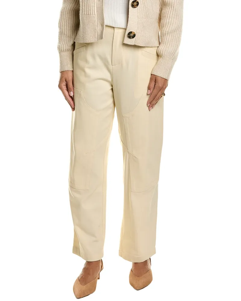 Rag & Bone Malia Twill Cargo Pant White