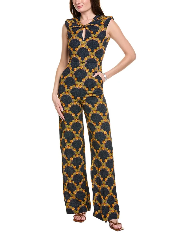 Saloni Jumpsuit Blue