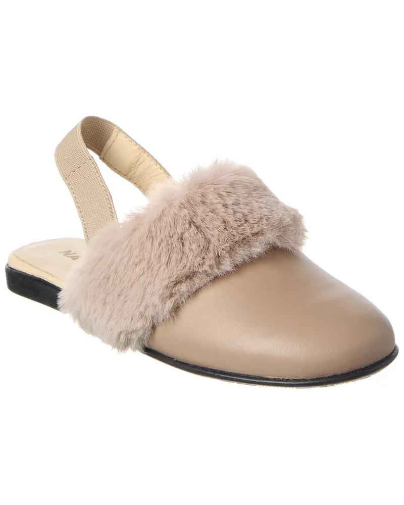 Naturino Toocuutie Leather Flat Brown