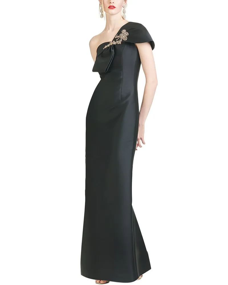Sachin & Babi Ines Gown Black