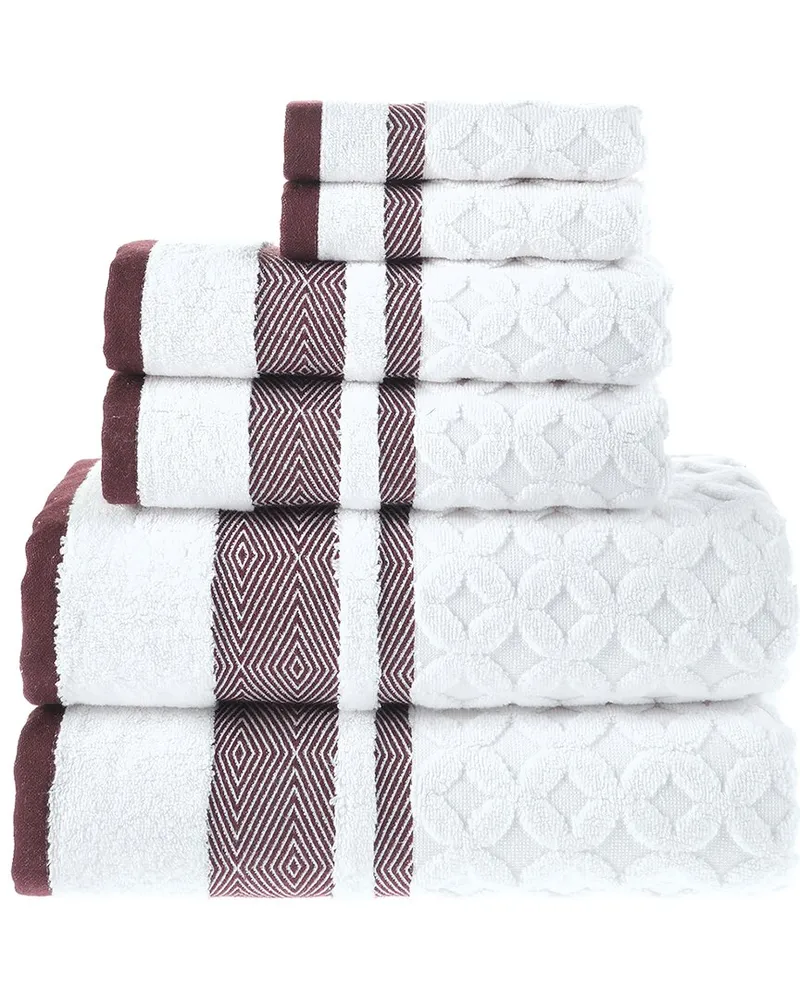 Alexis Antimicrobial Westport 6Pc Towel Set Nocolor