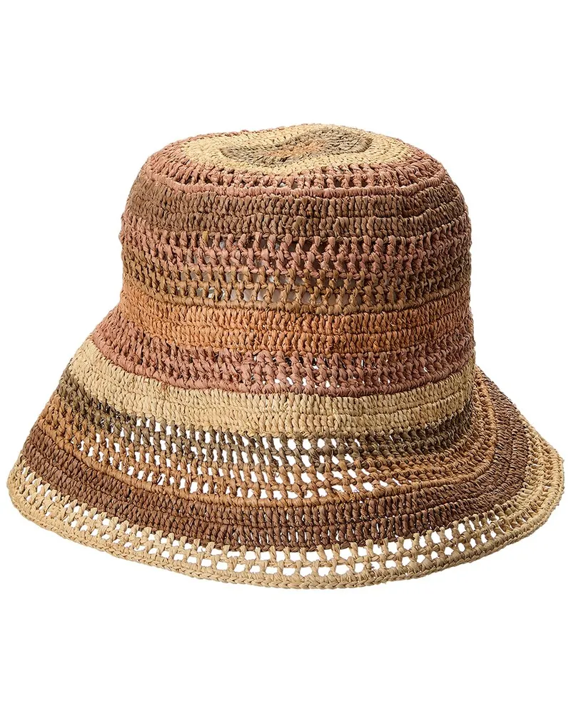 Chloé Logo Hat Brown