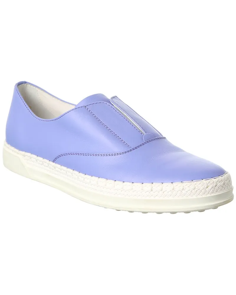 TOD'S TOD’s Leather Slip-On Sneaker Purple