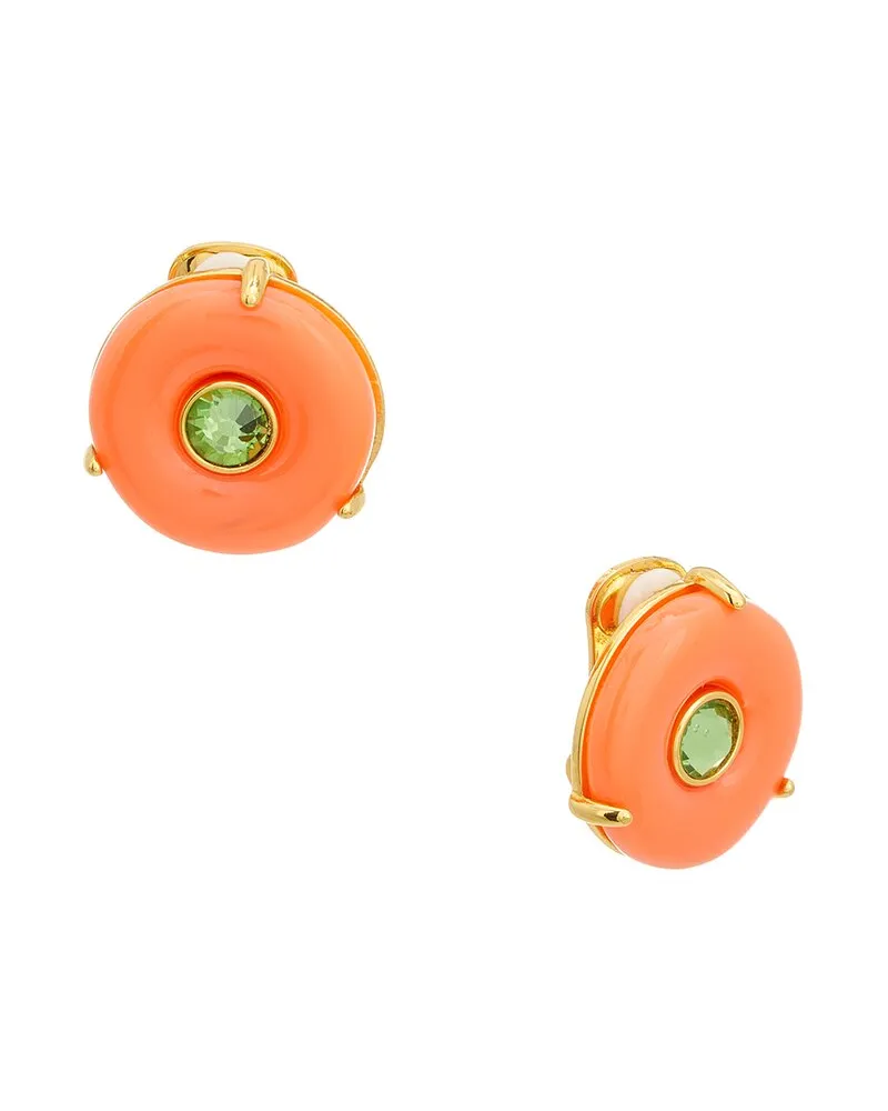 Kenneth Jay Lane Button Earrings Nocolor