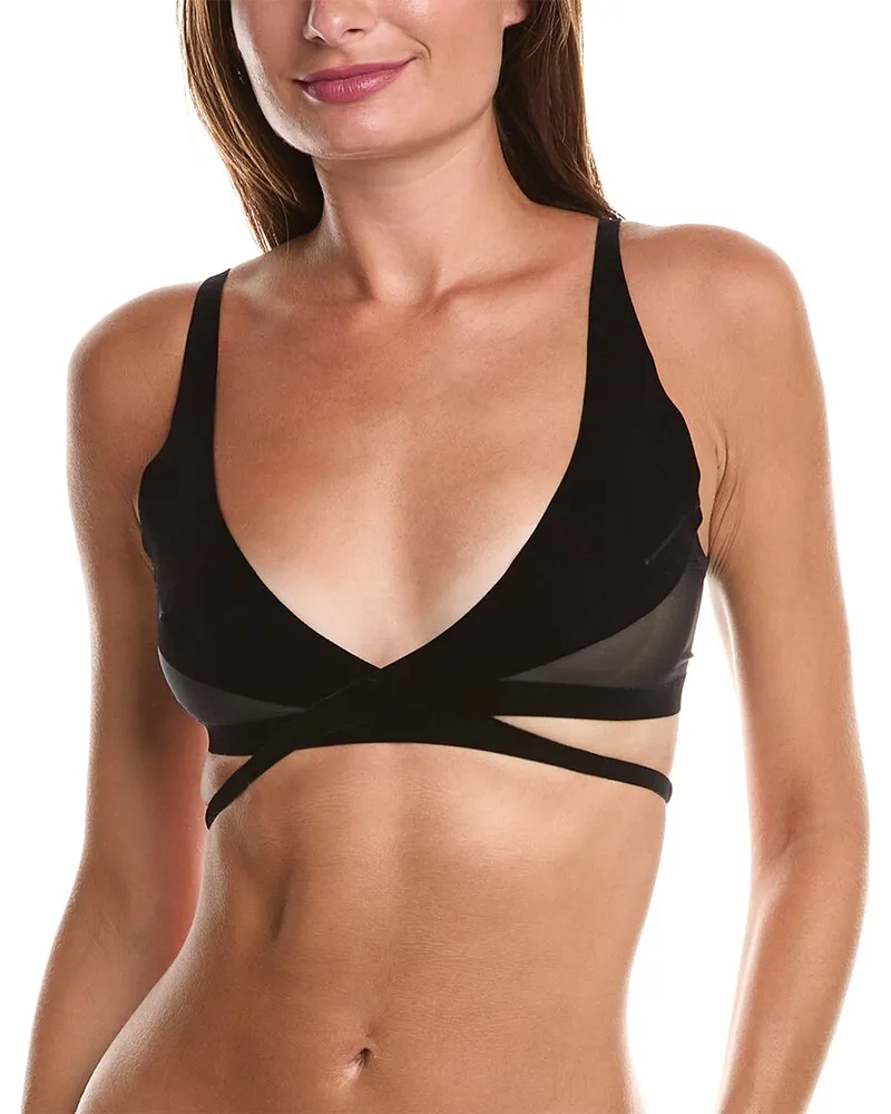 Wolford Flock Shaping Bra Black