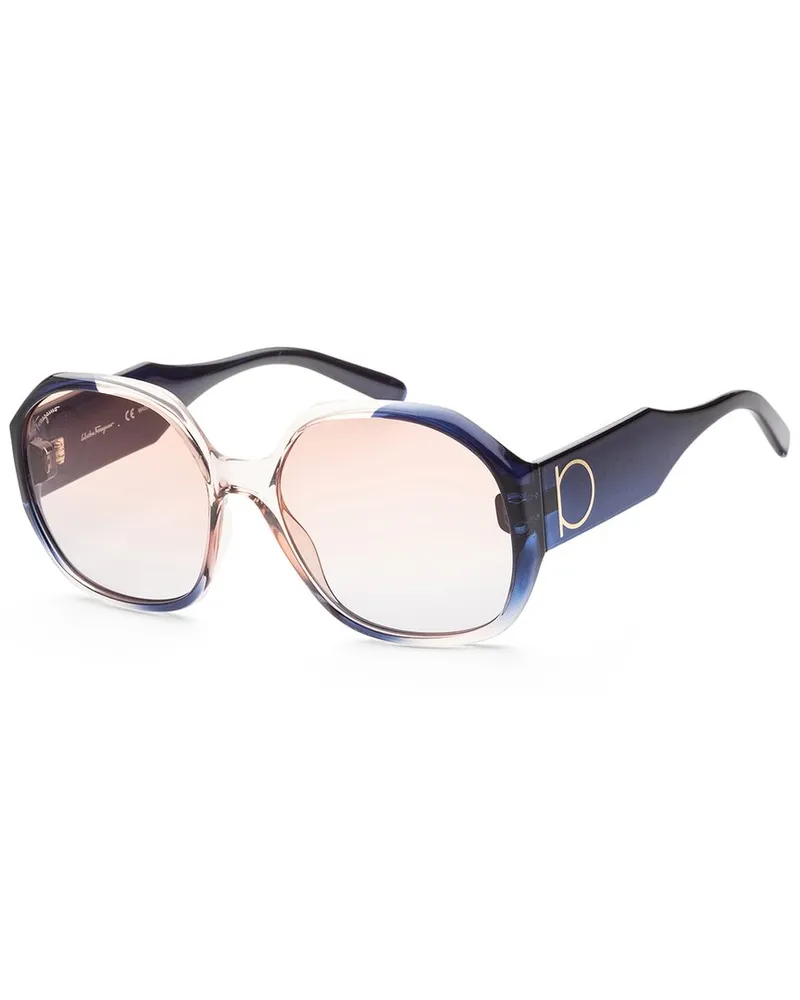 Ferragamo Women's Fashion 60mm Sunglasses Grey