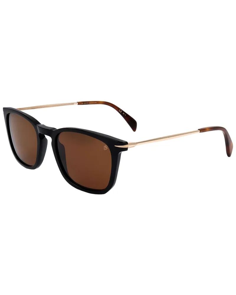 David Beckham Men's DB 1034/S 53mm Sunglasses Black