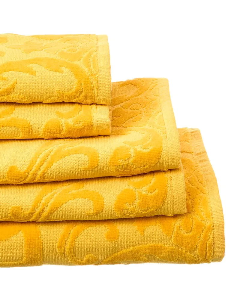 Dolce & Gabbana Crosswise 5pc Towel Set Nocolor