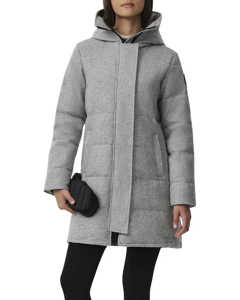 Canada Goose Shelburne AlluraLuxe Wool-Blend Parka Nocolor