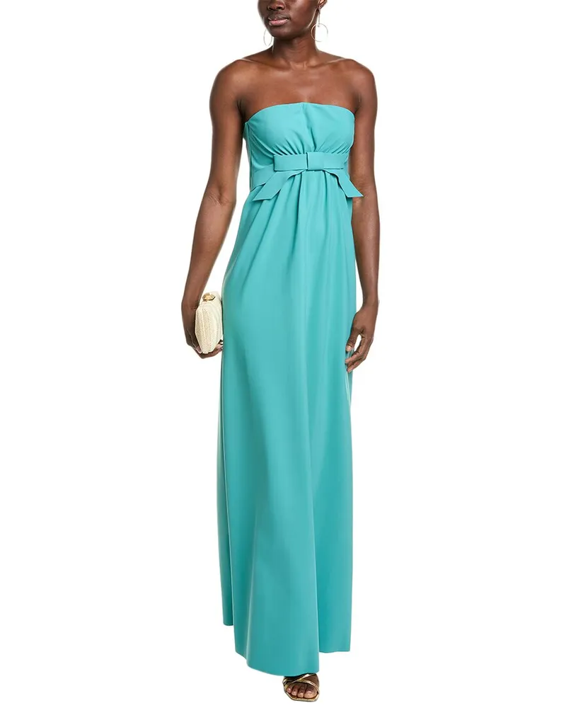 Chiara Boni Alga Maxi Dress Blue