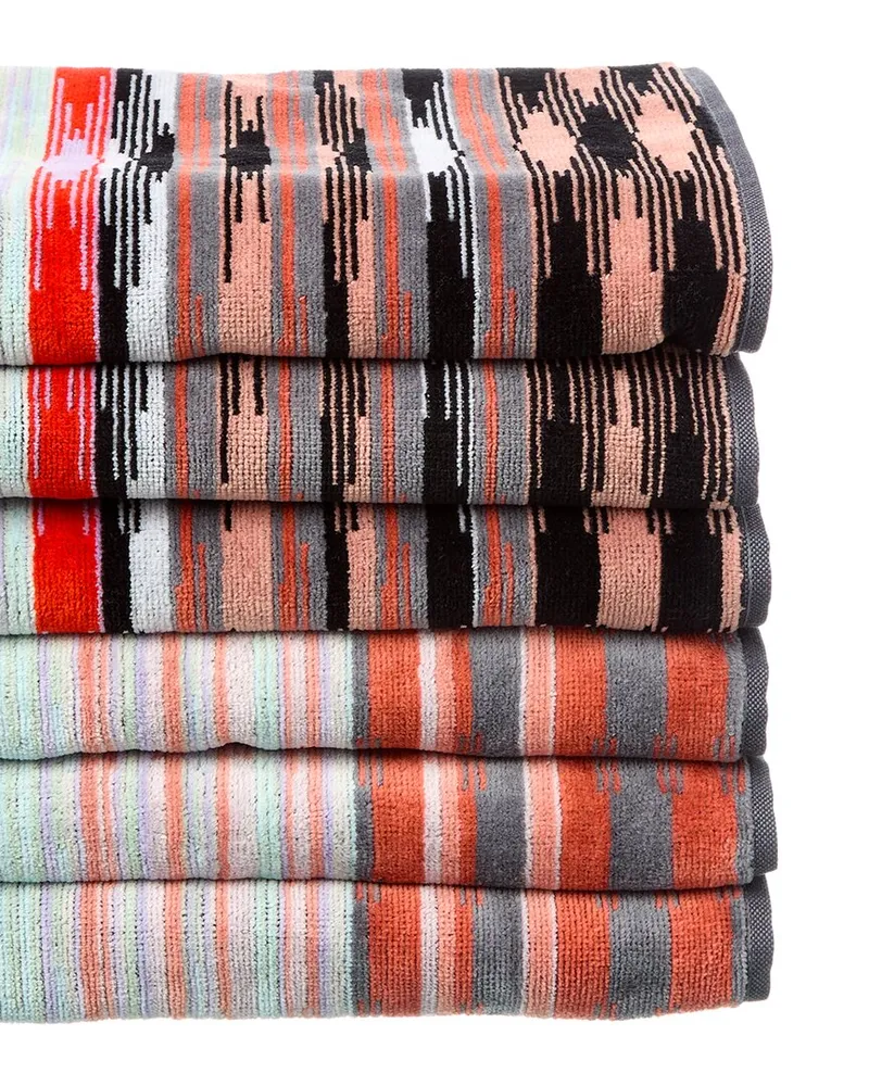Missoni Home Minuetto 6pc Asciugamano Unita Bath Towel Set Nocolor